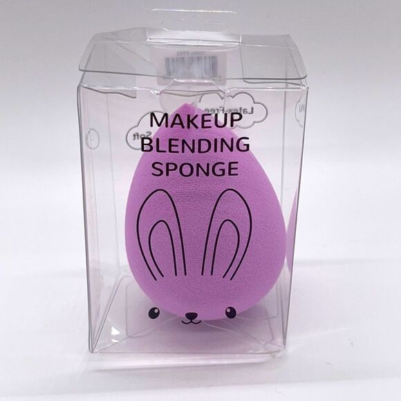 NWT M2U NYC Makeup Blending Sponge in Lavender Rabbit - Picture 2 of 3